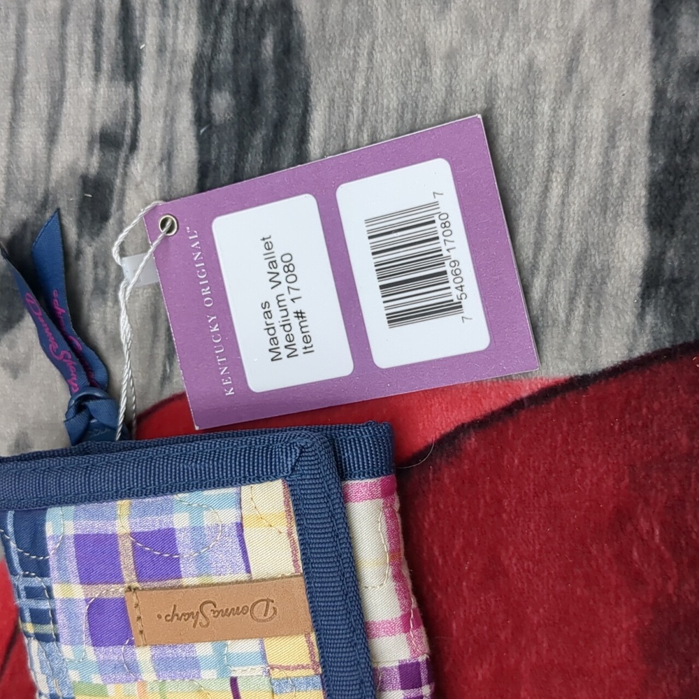 Donna Sharp Madras Wallet - Picture 3 of 8